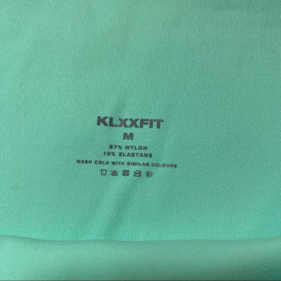 Flexxfit Luxe Leggings "Mint Green" - Picture 6 of 9